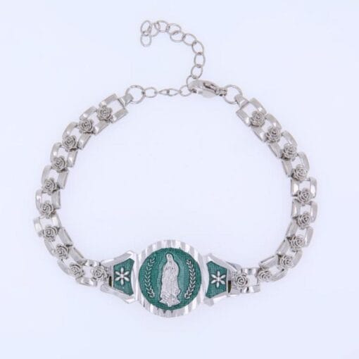 Virgin Mary bracelet in gift box – faith-inspired luxury jewelry for women