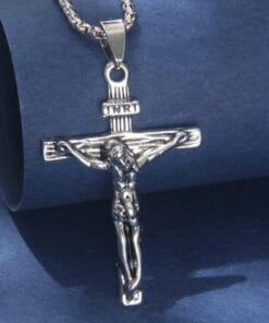Jesus cross necklace in elegant box – perfect gift for believers