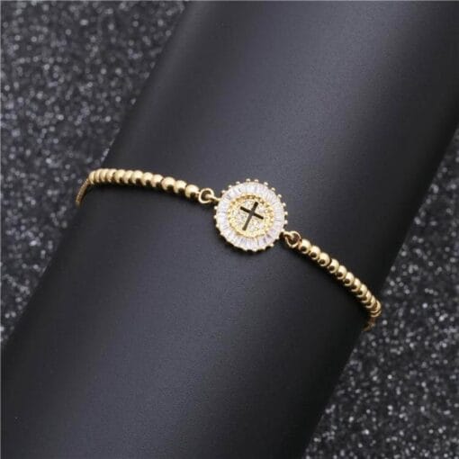2. Second version of popular cross bracelet – stunning design and craftsmanship