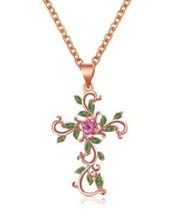 Amen Blessings exclusive shield of strength cross necklace