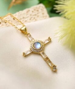 Best seller Lord’s Prayer cross necklace – Amen Blessings exclusive