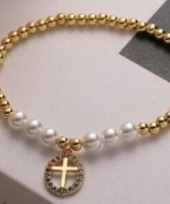 Sophisticated pearl bead bracelet version – premium quality beads