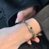 Unique retro-style cross bracelet for believers