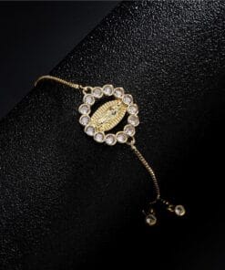 Divine protection bracelet featuring sacred Mary charm